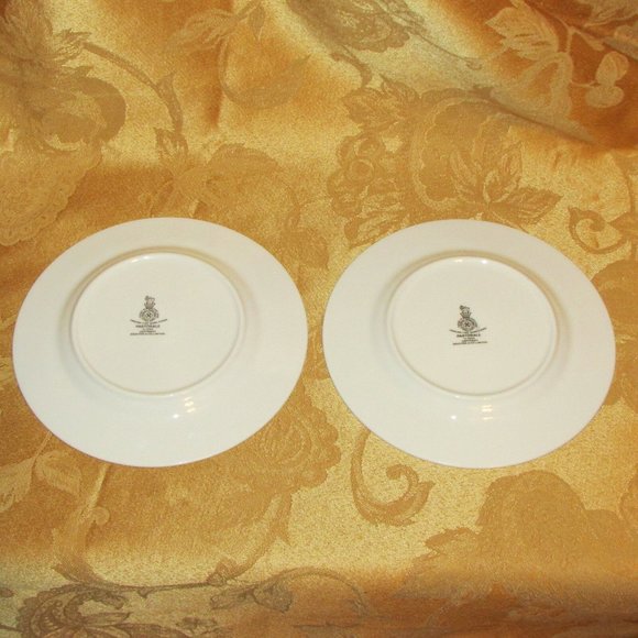2 Vintage ROYAL DOULTON Bone China Pastorale Bread Side Plates Cottagecore - Picture 3 of 4